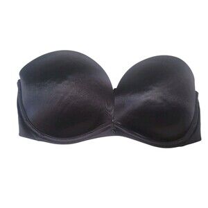 Victoria's Secret Body by Victoria‎ Lined Strapless Bra Size 34D Black